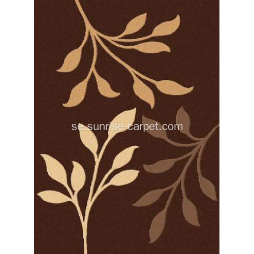 Tufted Carpet med Leaf Design